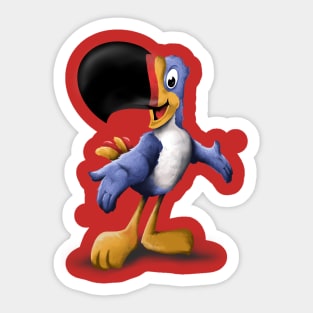 happy parrot Sticker